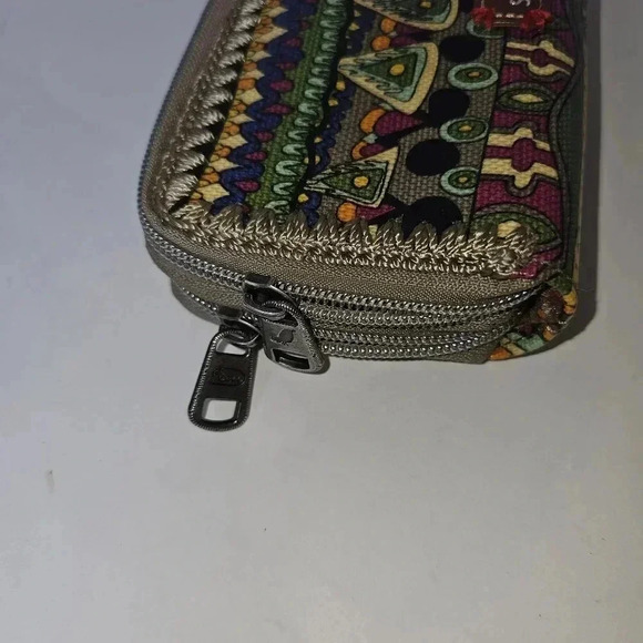 Sakroots Multicolor Zip Around Wallet - Picture 7 of 10